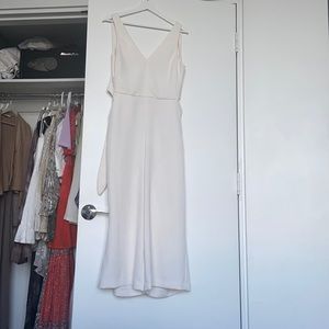 White Aritzia jumpsuit